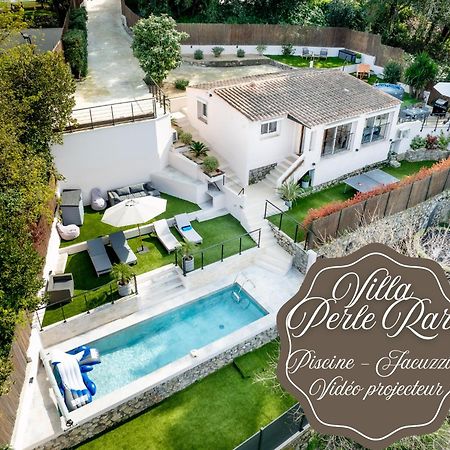 Piscine-Jacuzzi-Videoprojecteur-Clim La Perle Rare Villa Mougins Ngoại thất bức ảnh