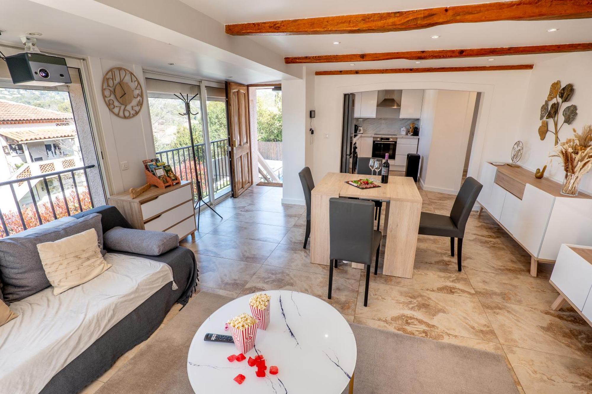 Piscine-Jacuzzi-Videoprojecteur-Clim La Perle Rare Villa Mougins Ngoại thất bức ảnh